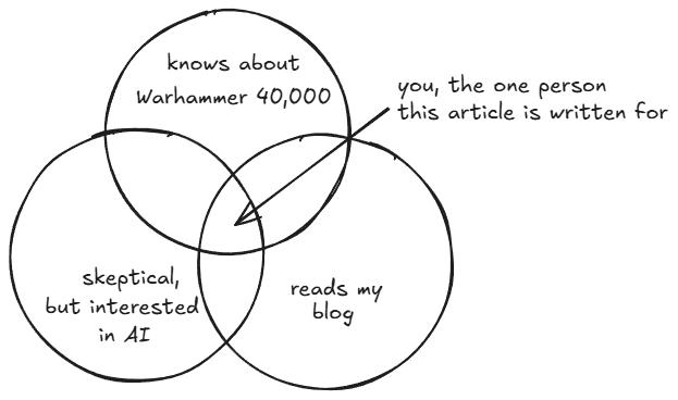 You're the one person this article is written for. You're the one person this article is written for.